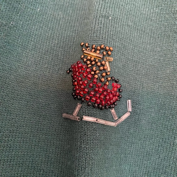 Susan Bristol Christmas Beaded Sweater Set - Picture 10 of 10